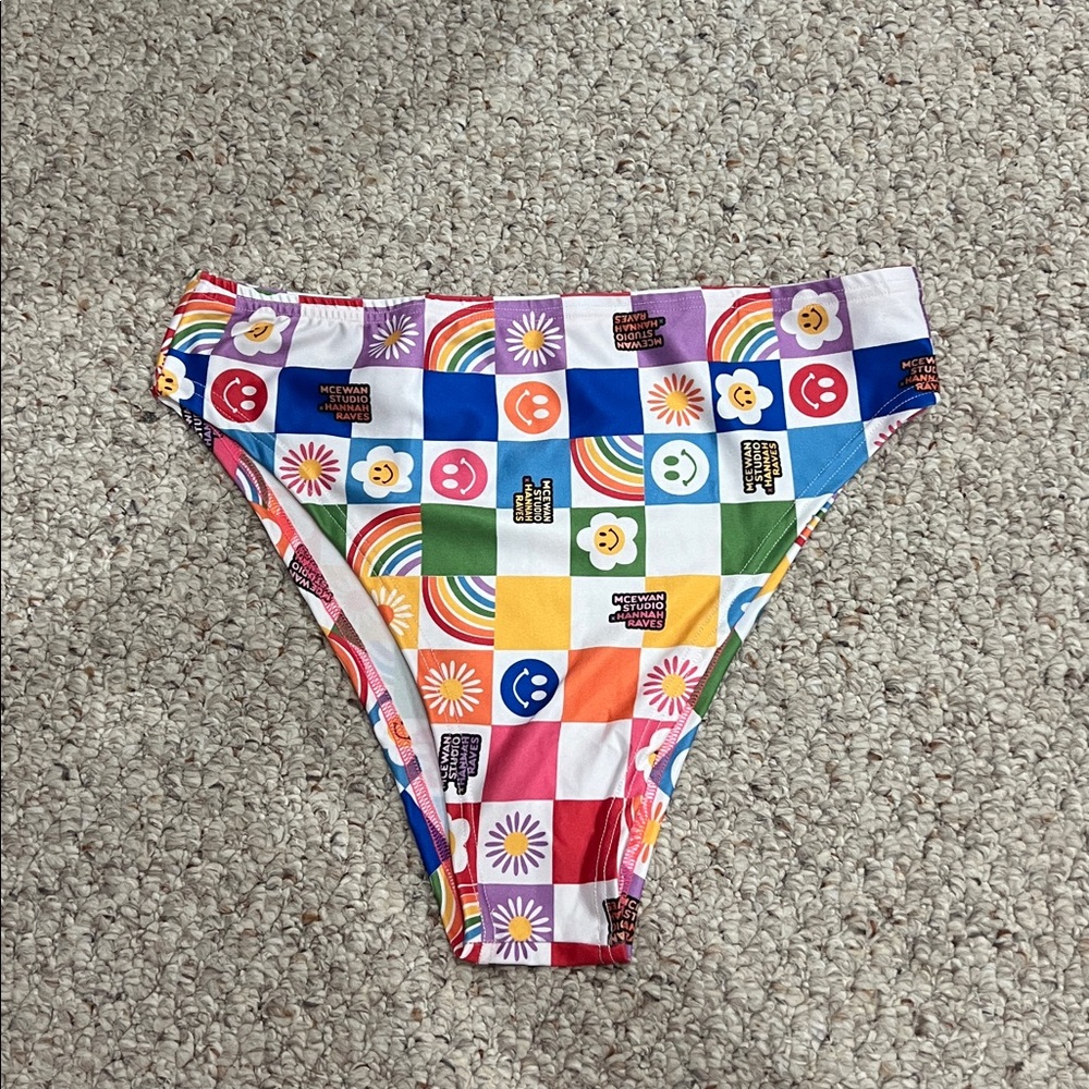 McEwan Studio x Hannah Raves High Waisted Bikini Bottoms